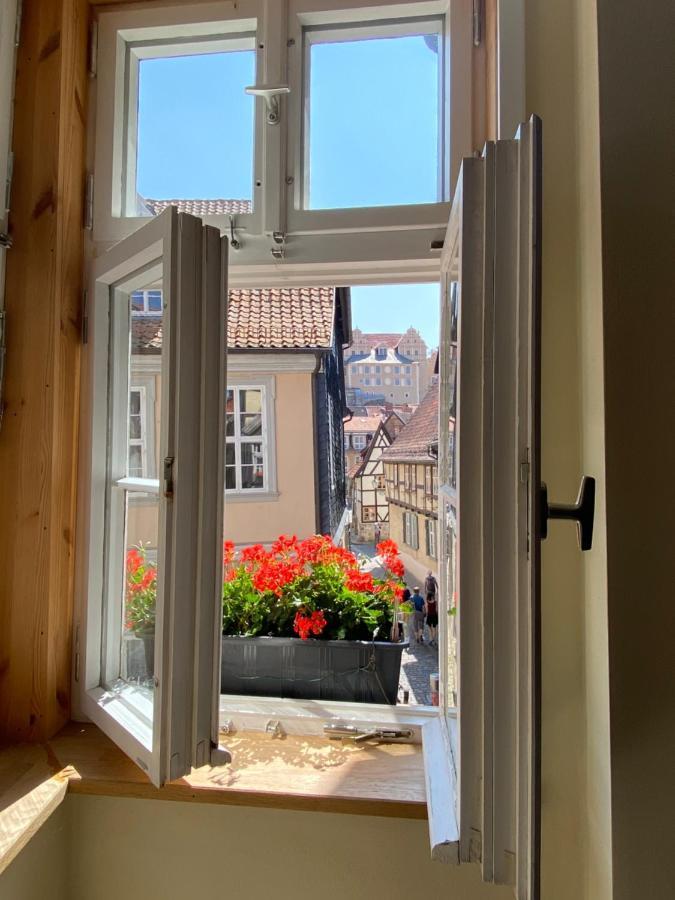 Ferienwohnung Helene Im Einzeldenkmal - Lange Gasse 29 Quedlinburg Zewnętrze zdjęcie